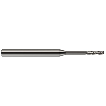 Harvey Tool Miniature End Mill - Ball - Long Reach, Long Flute 803562